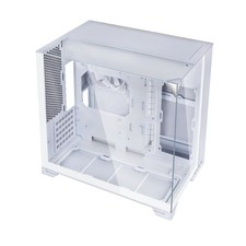 Lian Li O11VMW CS-O11VMW4 O11 Vision-M Dual Chamber MicroATX Glass PC Case White picture