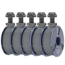 SUNLU 5x1KG ABS Gray Filament 1.75mm 3D Printer Filament ABS Gray 5KG Strong picture