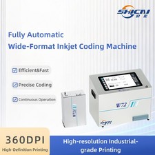 W72 Industrial Inkjet Printer 72mm Touch Screen Date QR Barcode Label Coder picture