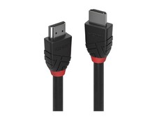 Lindy High Speed HDMI Cable Black Line Digital Cable/Display/Video 1m HDMI 36471 picture