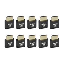 10 pcs HDMI Dummy Plug 4K Headless Display Emulator for Windows Mac OSX Linux picture