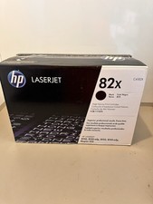 HP 82X Genuine High Yield LaserJet Toner Cartridge Black C4182X 20000-Page New picture
