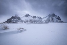 Landscape snow nature ice cold iceland Custom Gaming Mat Desk picture