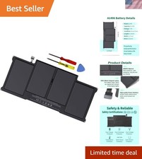 High-Capacity A1466 MacBook Air Battery Replacement - 7200mAh Rechargeable picture