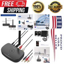 Elevate Your Audio Experience with BE-RCA Long Range Bluetooth Adapter, Black picture