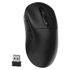 ATTACK SHARK X3 Wireless Mouse Bluetooth 2.4G Wired 26000DPI with Black Grip Tap picture