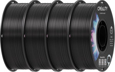 ABS 3D Printer Filament 1.75Mm, Black, 4-Pack (4 Kg) picture