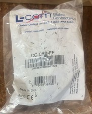 L-Com RJ45 Waterproof Cat5 Cat6 Inline Coupler Extender CG-C5E-FF picture