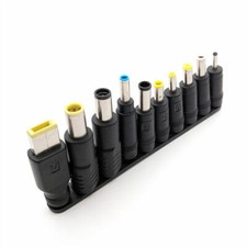 10Pcs DC 5.5x2.1mm Jack Plug For AC Power Laptop Adapter Tips Chargers Universal picture