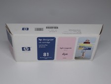 HP DesignJet 81 Light Magenta Dye DJ 5500 5000 C4935A New Sealed 25 Mar 10 picture