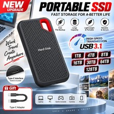 1TB 2TB Portable External SSD USB-C High Speed Storage Drive for PC Laptop picture