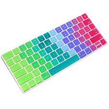 ProElife Ultra Thin Silicone Keyboard for Magic (MLA22LL/A), Rainbow picture