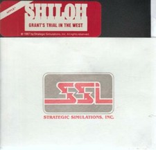Shiloh: Grant's Trial In The West APPLE II FLOPPY strategy history battle game picture