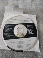 Genuine HP Compaq Application Driver Recovery DVD 2005 Software Disc 389273-001 picture