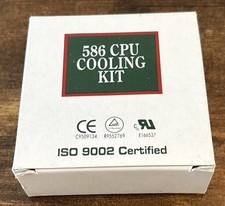 586 Pentium CPU 4-Pin Cooling Brushless Fan Sleeve Heat Sink Socket picture