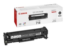 Canon 718 BK Black Toner Laser Cartridge picture