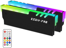 EZDIY-FAB ARGB Memory RAM Cooler DDR Heatsink with Controller for DIY PC Game MO picture
