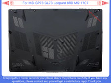 New For MSI GP73 GL73 Leopard 8RD MS-17C7 17.3in LCD Cover /Bezel /Upper /Bottom picture
