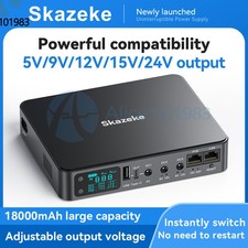 AD2P UPS Uninterruptible Power Supply Router Wifi Modem Emergency Battery Backup picture