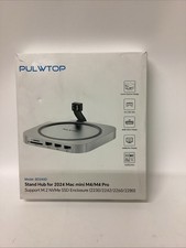 Pulwtop Mac Mini Pro M4 Dock Stand 9in1 SSD enclosure DP 4K 144Hz & HDMI 4K 60Hz picture