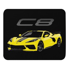 2021 2022 vette C8 Accelerate Yellow Mouse pad picture
