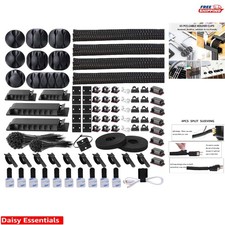 311 PCS Modern Cable Management Organizer: Clips, Ties & Self-Adhesive Holders picture