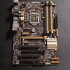 ASUS Z87-K Motherboard Mainboard Intel Z87 LGA1150 DDR3 DVI VGA HDMI With a I/O picture