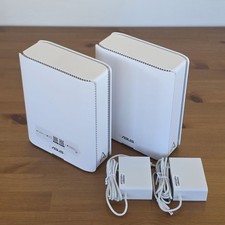 Lot 2-Pack ASUS ZenWiFi BQ16 Pro Quad WiFi 7 Mesh Router BE30000 Wireless Node picture