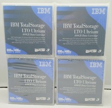 Lot of 4 IBM LTO Ultrium-3 400GB 24R1922 Data Cartridges Sealed picture
