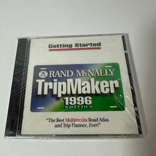 Rand McNally TripMaker 1996 CD-ROM Brand New Sealed picture