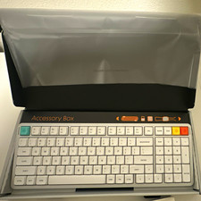 NuPhy Air100 V3 Wireless LowProfile Keyboard QWERTY White/Gray/Teal + Accessory picture