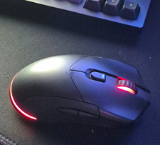 Wireless Gaming Mouse Black Optical RGB, 2400 DPI, 6 Buttons picture