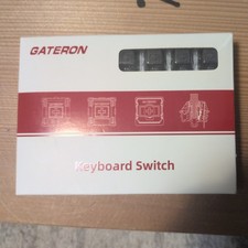 Gateron KS-8 Black Linear Keyboard Switches 40 Pack 5 Pin MX Mechanical Switch picture