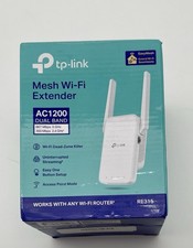 TP-Link Mesh Wi-Fi Extender RE315 AC1200 Dual Band Easy 1 Button Setup. picture