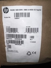 HP 16GB DDR4-2666 ECC Registered DIMM Server RAM 288-Pin 1x16GB 1XD85AT picture