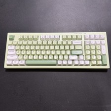 Leobog x Aula Matcha Green K99 Tri Mode Membrane Keyboard RGB Backlit picture