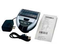 FULLY TESTED Zebra MZ320 Mobile Portable Receipt Label Printer Bluetooth USB picture