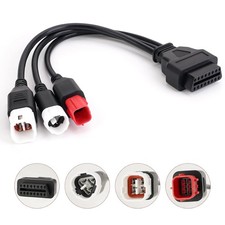 3-in-1 OBD2 Diagnostic Adapter for Yamaha Kline Euro5 Motorcycle Honda CRF KTM,3 picture
