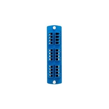 Leviton 5F100-4LL SDX Precision Molded Fiber Adapter Plate (BLUE) picture