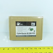 Siig CyberSerial 4S 550 PCI PCI Board With 4 16550 Serial Ports (Sealed) picture