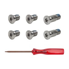 SILVER BOTTOM CASE SCREWS - MacBook Pro 13 A1706 2016 2017 A1989 2019 A2251 2020 picture