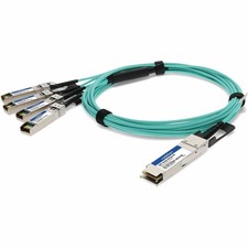 AddOn Cisco QSFP-4X10G-AOC5M Compatible TAA Compliant 40GBase-AOC QSFP+ to picture