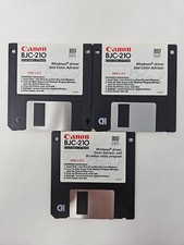 Canon BJC‑210 Printer Driver Software – 3.5
