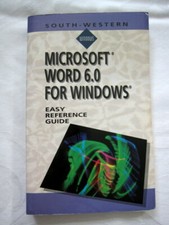South-Western Microsoft Word 6.0 for Windows: Easy Reference Guide Spiral-bound picture