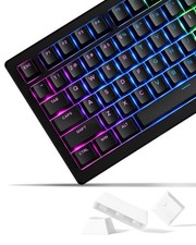 x XVX Doubleshot PBT Keycaps 60 75 100 Percent - Shine Through Keycaps, for M... picture
