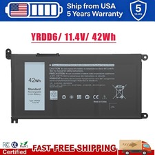 ✅42Wh YRDD6 Battery For Dell Inspiron 3493 3582 3583 3584 7586 3793 VM732 New picture
