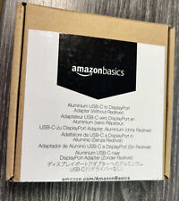 Amazon Basics Aluminum USB-C to Display Port  New open box  picture
