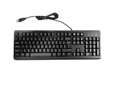 Best Buy Essentials Full-size Wired Membrane Keyboard (Black) picture