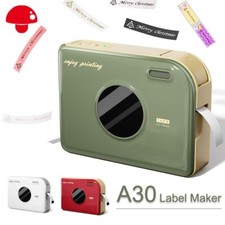 Phomemo A30 Label Maker, Mini Bluetooth Portable Thermal Printer Rechargeable picture
