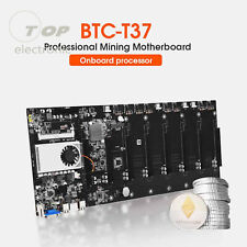 BTC-37 Cryptocurrency Mining Machine Motherboard CPU Set 8 PCI Slot DDR3 Memory picture